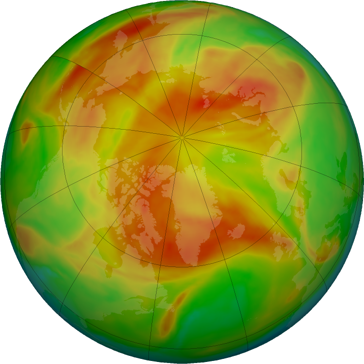 Arctic ozone map for 02 May 2018
